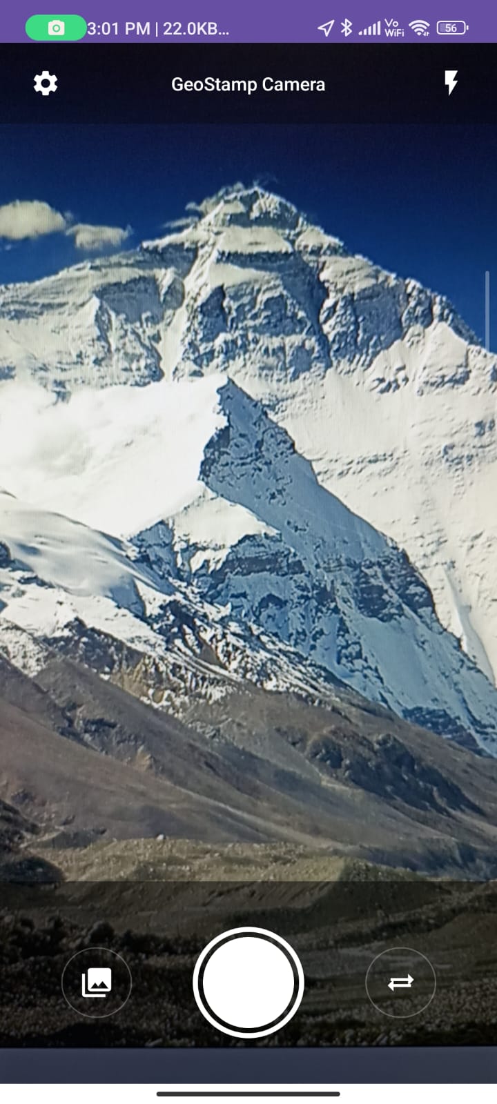 GeoStamp Camera screenshot